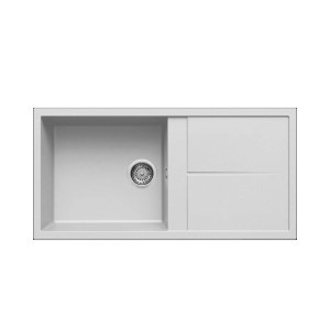 karag-LGU48068 ΝΕΡΟΧΥΤΗΣ ΚΟΥΖΙΝΑΣ UNICO 480 BIANCO 68 ELLECI 100X50CM