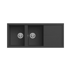 karag-LGU50040 ΝΕΡΟΧΥΤΗΣ ΚΟΥΖΙΝΑΣ UNICO 500 NERO 40 ELLECI 116X50CM