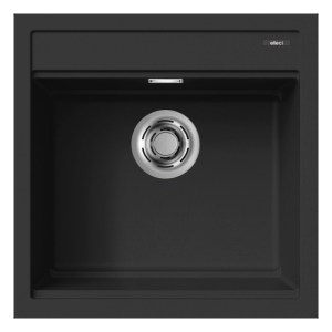 karag - LKB10486 ΝΕΡΟΧΥΤΗΣ ΚΟΥΖΙΝΑΣ BEST 104 BLACK 86 ELLECI 51X51CM