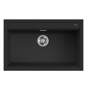 karag-LKB13086 ΝΕΡΟΧΥΤΗΣ ΚΟΥΖΙΝΑΣ BEST 130 BLACK 86 ELLECI 79X51CM