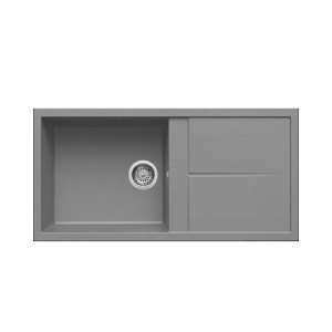 karag-LMU48073 ΝΕΡΟΧΥΤΗΣ ΚΟΥΖΙΝΑΣ UNICO 480 TITANIUM 73 ELLECI 100X50CM
