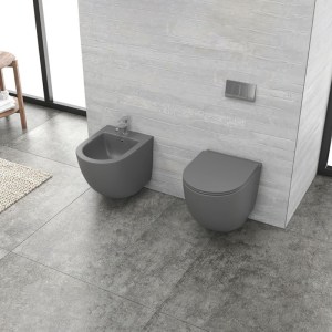 karag - LT046F-MDG ΜΠΙΝΤΕ ΑΝΑΡΤΩΜΕΝΟ ΓΚΡΙ ΜΑΤ MILOS LT 046F KARAG