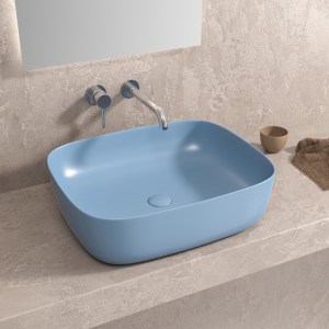 karag-LT2143-MBL ΝΙΠΤΗΡΑΣ ΕΠΙΚΑΘΗΜΕΝΟΣ AZZURRO MATT LT 2143-MBL KARAG 49X39,5X15CM
