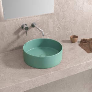 karag - LT3134-MGN02 ΝΙΠΤΗΡΑΣ ΕΠΙΚΑΘΗΜΕΝΟΣ TURQUOISE MATT LT 3134-MGN02 KARAG Ø35,5X12CM