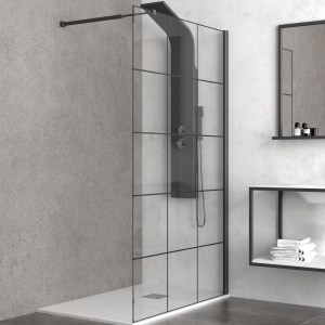 karag-NFR1140 ΣΤΑΘΕΡΟ ΚΡΥΣΤΑΛΛΟ FRAME FREE BLACK KARAG 140X200CM