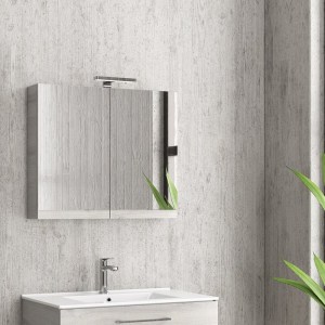 karag - NMI759802 ΚΑΘΡΕΠΤΗΣ ΑΝΟΙΓΟΜΕΝΟΣ ΜΕ ΔΥΟ ΠΟΡΤΕΣ ICE OAK 8902 URBAN