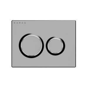 karag - O230-030 ΠΛΑΚΕΤΑ ΚΑΖΑΝΑΚΙΟΥ ΔΙΠΛΗΣ ΛΕΙΤΟΥΡΓΙΑΣ OLIMPOS GUN METAL O230-030 KARAG