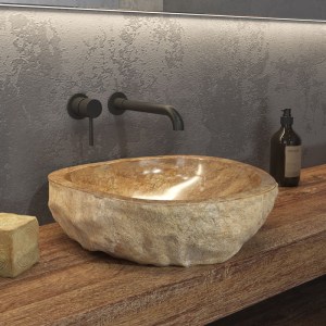 karag-ONYX ΝΙΠΤΗΡΑΣ ΕΠΙΚΑΘΗΜΕΝΟΣ ΠΕΤΡΙΝΟΣ ONYX SUNSET KARAG Ø40-45X15CM