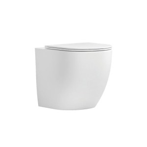 karag - S-LT2141D-RMW ΚΑΛΥΜΜΑ ΛΕΚΑΝΗΣ MILOS LT 2141D ΛΕΥΚΟ ΜΑΤ KARAG