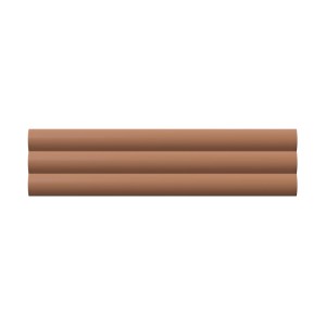 karag - SUBBRE7530 ΠΛΑΚΑΚΙ TRON BRICK RED KARAG 7,5X30CM