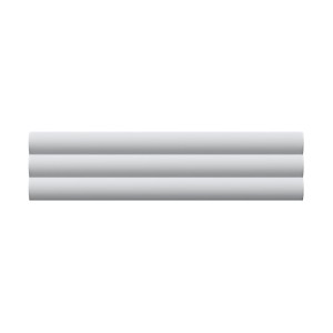 karag - SUBWHI7530 ΠΛΑΚΑΚΙ TRON WHITE KARAG 7,5X30CM