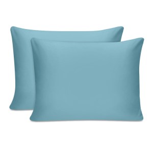 meg-819TNE06112-0 ΜΑΞΙΛΑΡΟΘΗΚΕΣ ΥΠΝΟΥ TONNE COTTON BOX ΣΕΤ 2 ΤΜΧ ΧΡΩΜΑ ΜΠΛΕ 50X70ΕΚ.