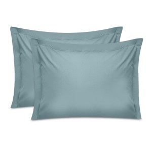 meg-819TNE07112-0 ΜΑΞΙΛΑΡΟΘΗΚΕΣ ΥΠΝΟΥ TONNE COTTON BOX ΣΕΤ 2 ΤΜΧ ΧΡΩΜΑ ΜΠΛΕ 50X70+5ΕΚ.