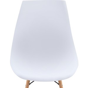 meg-GP001-0042,2-7 ΚΑΡΕΚΛΑ ΤΡΑΠΕΖΑΡΙΑΣ NOVA MEGAPAP PP ΛΕΥΚΟ - ΞΥΛΙΝΟ ΦΥΣΙΚΟ ΠΟΔΙ 46X51X80ΕΚ.