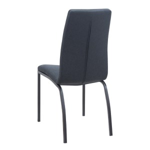 meg-GP001-0051,1-5 ΚΑΡΕΚΛΑ ΤΡΑΠΕΖΑΡΙΑΣ FINA MEGAPAP ΑΝΘΡΑΚΙ ΥΦΑΣΜΑ - ΜΕΤΑΛΛΙΚΟ ΜΑΥΡΟ ΠΟΔΙ 43X58X95ΕΚ.