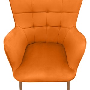 meg-GP001-0060,1-7 ΠΟΛΥΘΡΟΝΑ - ΜΠΕΡΖΕΡΑ ΜΕ ΥΠΟΠΟΔΙΟ LILY MEGAPAP ΚΡΟΚΙ ΒΕΛΟΥΔΟ - ΜΕΤΑΛΛΙΚΟ ΠΟΔΙ ΧΡΩΜΑ ΦΥΣΙΚΟ 70X62X98ΕΚ.