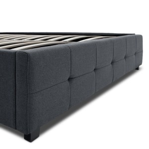 meg-GP002-0002,3-8 ΚΡΕΒΑΤΙ IRO MEGAPAP ΥΦΑΣΜΑΤΙΝΟ ΜΕ ΑΠΟΘΗΚΕΥΤΙΚΟ ΧΩΡΟ ΧΡΩΜΑ ΑΝΘΡΑΚΙ 160X200ΕΚ.