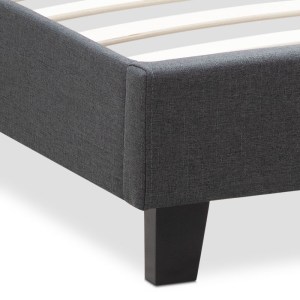meg-GP002-0010,1-6 ΚΡΕΒΑΤΙ FLAT MEGAPAP ΥΦΑΣΜΑΤΙΝΟ ΧΡΩΜΑ ΑΝΘΡΑΚΙ 160X200ΕΚ.