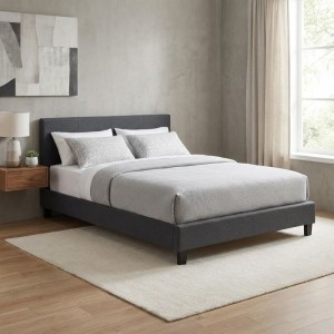 meg-GP002-0010,2-1 ΚΡΕΒΑΤΙ FLAT MEGAPAP ΥΦΑΣΜΑΤΙΝΟ ΧΡΩΜΑ ΑΝΘΡΑΚΙ 150X200ΕΚ.