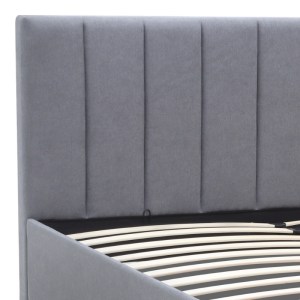 meg-GP002-0018,2-6 ΚΡΕΒΑΤΙ RENATA MEGAPAP ΥΦΑΣΜΑΤΙΝΟ ΜΕ ΑΠΟΘΗΚΕΥΤΙΚΟ ΧΩΡΟ ΧΡΩΜΑ ΓΚΡΙ 150X200ΕΚ.