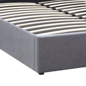 meg-GP002-0018,2-7 ΚΡΕΒΑΤΙ RENATA MEGAPAP ΥΦΑΣΜΑΤΙΝΟ ΜΕ ΑΠΟΘΗΚΕΥΤΙΚΟ ΧΩΡΟ ΧΡΩΜΑ ΓΚΡΙ 150X200ΕΚ.