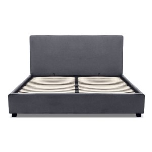 meg-GP002-0026,1-4 ΚΡΕΒΑΤΙ VERONA MEGAPAP ΥΦΑΣΜΑΤΙΝΟ ΜΕ ΑΠΟΘΗΚΕΥΤΙΚΟ ΧΩΡΟ ΧΡΩΜΑ ΑΝΘΡΑΚΙ 160X200ΕΚ.