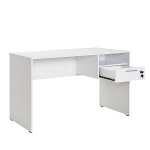 meg-GP009-0010-3 ΓΡΑΦΕΙΟ CONCEPT MEGAPAP ΣΕ ΧΡΩΜΑ ΛΕΥΚΟ 120X60X75ΕΚ.