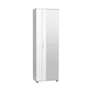 meg-GP009-0170-0 ΝΤΟΥΛΑΠΑ ΡΟΥΧΩΝ - ΠΑΠΟΥΤΣΟΘΗΚΗ 30 ΖΕΥΓΩΝ PORTO ΜΟΝΟΦΥΛΛΗ ΜΕ ΚΑΘΡΕΦΤΗ ΛΕΥΚΗ 60X36X187ΕΚ.