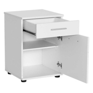 meg-GP009-0186-2 ΚΟΜΟΔΙΝΟ - ΣΥΡΤΑΡΙΕΡΑ ΓΡΑΦΕΙΟΥ TRENDLINE MEGAPAP ΣΕ ΧΡΩΜΑ ΛΕΥΚΟ 40X39X57ΕΚ.