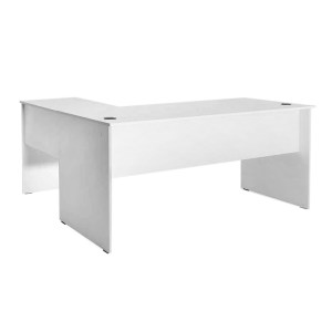 meg-GP009-0204-0 ΓΡΑΦΕΙΟ ΔΙΕΥΘΥΝΤΙΚΟ RIO MEGAPAP ΓΩΝΙΑΚΟ ΑΝΑΣΤΡΕΨΙΜΟ ΧΡΩΜΑ ΛΕΥΚΟ 160X144X75ΕΚ.