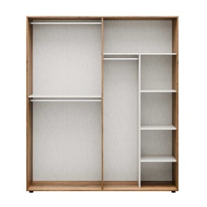 meg-GP009-0261,1-4 ΝΤΟΥΛΑΠΑ ΡΟΥΧΩΝ ORYANA MEGAPAP ΤΕΤΡΑΦΥΛΛΗ ΧΡΩΜΑ ΚΑΡΥΔΙ 180X62X210ΕΚ.