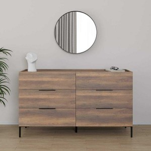 meg-GP009-0266,1-0 ΣΥΡΤΑΡΙΕΡΑ ORYANA MEGAPAP ΧΡΩΜΑ ΚΑΡΥΔΙ 140X44X81ΕΚ.