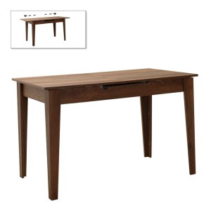 meg-GP009-0274,3-0 ΤΡΑΠΕΖΙ TRENDLINE MEGAPAP ΕΠΕΚΤΕΙΝΟΜΕΝΟ ΧΡΩΜΑ ΚΑΡΥΔΙ 120/150X70X75ΕΚ.