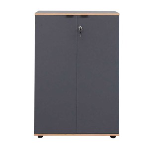meg-GP009-0284,1-3 ΝΤΟΥΛΑΠΙ ΓΡΑΦΕΙΟΥ RIO MEGAPAP ΜΕ ΚΛΕΙΔΑΡΙΑ ΧΡΩΜΑ ΑΝΘΡΑΚΙ 72X34X109ΕΚ.