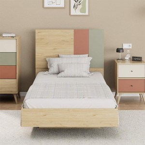 meg-GP009-0289,1-2 ΚΡΕΒΑΤΙ TERRA MEGAPAP ΧΡΩΜΑ FLORIDA OAK 100X200ΕΚ.