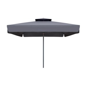 meg-GP010-0055,2-0 ΟΜΠΡΕΛΑ ΕΠΑΓΓΕΛΜΑΤΙΚΗ JUNO MEGAPAP ΤΗΛΕΣΚΟΠΙΚΗ ΑΛΟΥΜΙΝΙΟΥ ΧΡΩΜΑ ΑΝΘΡΑΚΙ 3,5X3,5M.