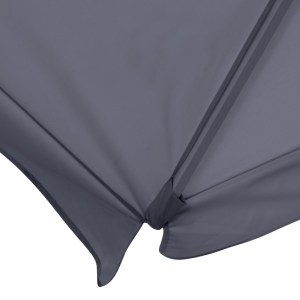 meg-GP010-0055,2-5 ΟΜΠΡΕΛΑ ΕΠΑΓΓΕΛΜΑΤΙΚΗ JUNO MEGAPAP ΤΗΛΕΣΚΟΠΙΚΗ ΑΛΟΥΜΙΝΙΟΥ ΧΡΩΜΑ ΑΝΘΡΑΚΙ 3,5X3,5M.
