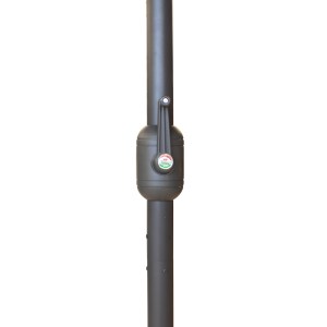 meg-GP010-0056,2-5 ΟΜΠΡΕΛΑ ΚΗΠΟΥ CAPRI MEGAPAP ΑΛΟΥΜΙΝΙΟΥ ΧΡΩΜΑ ΑΝΘΡΑΚΙ Ø3M.