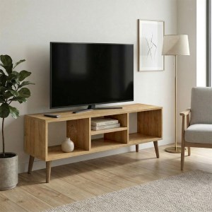 meg-GP026-0108,2-0 ΕΠΙΠΛΟ ΤΗΛΕΟΡΑΣΗΣ LOREN MEGAPAP ΧΡΩΜΑ SAPPHIRE OAK 120X30X40ΕΚ.