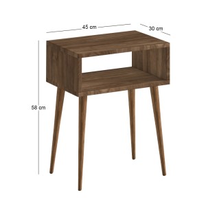 meg-GP026-0118,3-2 ΚΟΜΟΔΙΝΟ GOLA MEGAPAP ΧΡΩΜΑ ΚΑΡΥΔΙ 45X30X58ΕΚ.