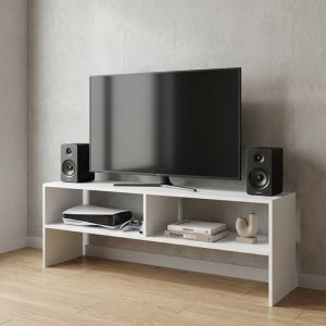 meg-GP026-0128,1-0 ΕΠΙΠΛΟ ΤΗΛΕΟΡΑΣΗΣ BEIRUT MEGAPAP ΧΡΩΜΑ ΛΕΥΚΟ 120X30X40ΕΚ.