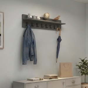 meg-GP026-0161,5-2 ΚΡΕΜΑΣΤΡΑ ΤΟΙΧΟΥ VETTINI MEGAPAP ΧΡΩΜΑ ΑΝΘΡΑΚΙ 100X12X20ΕΚ.