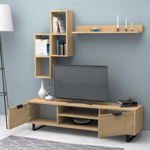 meg-GP028-0036,4-1 ΣΥΝΘΕΣΗ ΤΗΛΕΟΡΑΣΗΣ LONSA MEGAPAP ΧΡΩΜΑ ΦΥΣΙΚΟ ΟΞΙΑΣ 160X35X40ΕΚ.
