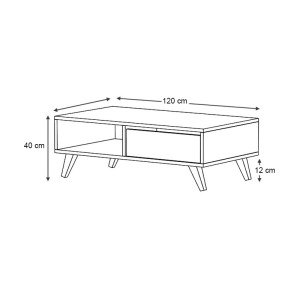 meg-GP028-0039,3-7 ΤΡΑΠΕΖΑΚΙ ΣΑΛΟΝΙΟΥ ASTER MEGAPAP ΧΡΩΜΑ ΚΑΡΥΔΙ 120X56X40ΕΚ.