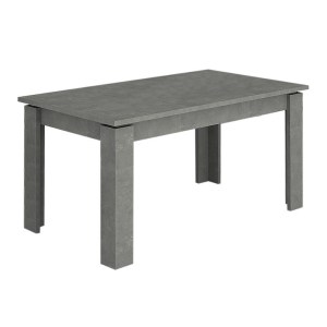 meg-GP028-0068,1-4 ΤΡΑΠΕΖΙ DENZEL MEGAPAP ΧΡΩΜΑ ΓΚΡΙ ΣΚΥΡΟΔΕΜΑΤΟΣ 120X80X76ΕΚ.