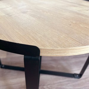 meg-GP028-0072,3-2 ΣΕΤ ΤΡΑΠΕΖΑΚΙΑ ΣΑΛΟΝΙΟΥ DAVIS MEGAPAP 2ΤΜΧ. ΧΡΩΜΑ ΦΥΣΙΚΟ ΟΞΙΑΣ 70X69X46ΕΚ.