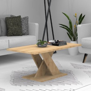 meg-GP028-0073,3-0 ΤΡΑΠΕΖΑΚΙ ΣΑΛΟΝΙΟΥ MARCELLO MEGAPAP ΜΕΛΑΜΙΝΗΣ ΧΡΩΜΑ ΦΥΣΙΚΟ ΟΞΙΑΣ 110X55X48ΕΚ.