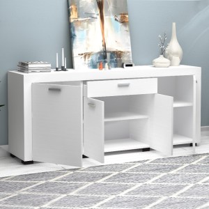 meg-GP028-0081,4-1 ΜΠΟΥΦΕΣ JOSEPH MEGAPAP ΧΡΩΜΑ ΛΕΥΚΟ 177X40X76ΕΚ.
