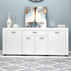 meg-GP028-0081,4-3 ΜΠΟΥΦΕΣ JOSEPH MEGAPAP ΧΡΩΜΑ ΛΕΥΚΟ 177X40X76ΕΚ.