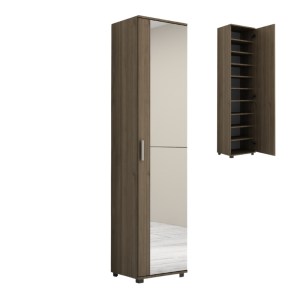 meg-GP028-0097,4-0 ΝΤΟΥΛΑΠΑ ΡΟΥΧΩΝ - ΠΑΠΟΥΤΣΟΘΗΚΗ VISLA MEGAPAP ΜΟΝΟΦΥΛΛΗ ΜΕ ΚΑΘΡΕΠΤΗ ΧΡΩΜΑ ΚΑΡΥΔΙ 45X36X187ΕΚ.